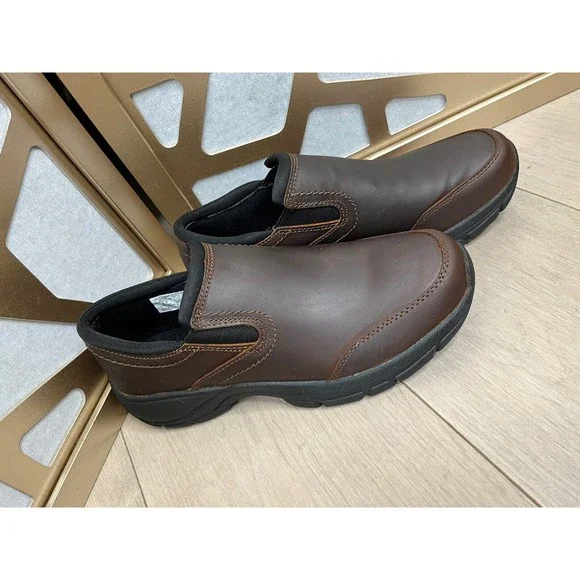 Lands' End Shoes Lands Lands End Women Everyday Leather Slipon